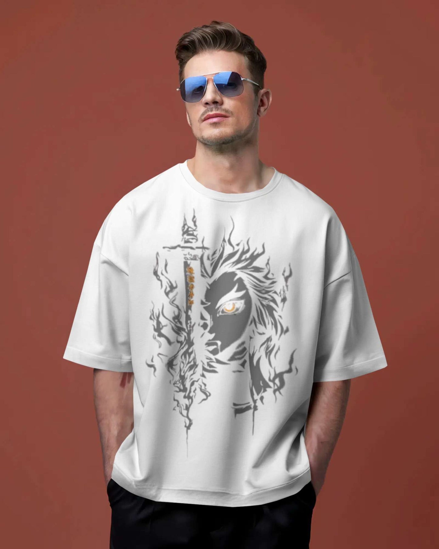 Kyōjurō Rengoku Oversized T-shirt