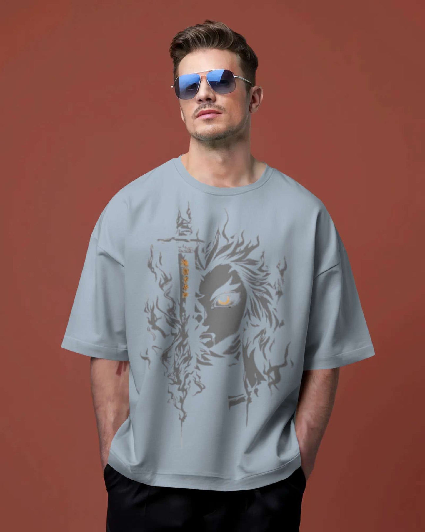 Kyōjurō Rengoku Oversized T-shirt