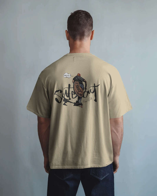 skiteout oversized t-shirt