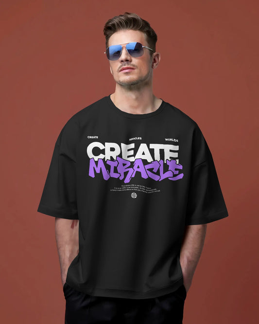 Create Miracle Oversized t-shirt
